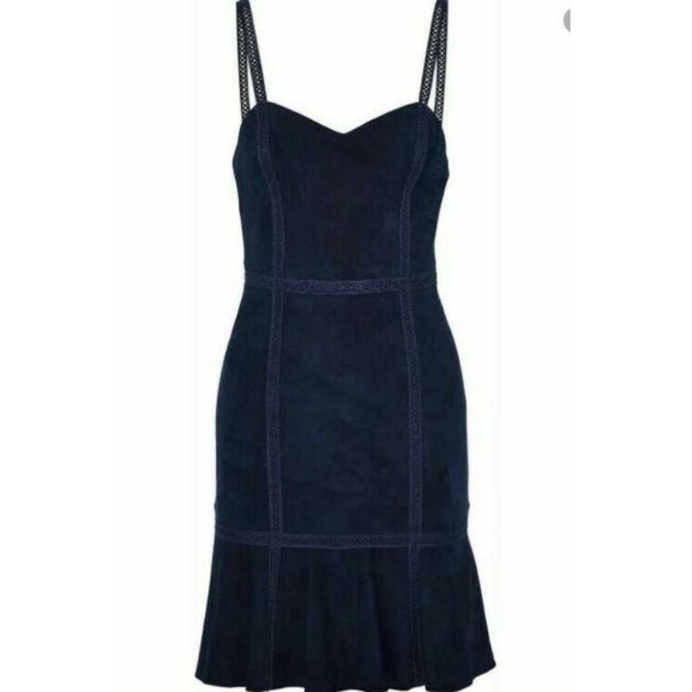 Alice + Olivia Desmond Suede Sz 2 New
